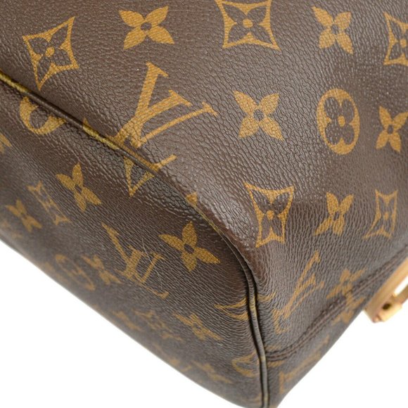 Auth NEW Louis Vuitton Neverfull MM monogram pivone with wallet pouch pivone - Picture 4 of 13